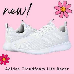 NWOT Adidas CloudFoam Lite Racer Sneakers